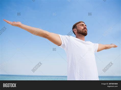 Man Arms Outstretched Image And Photo Free Trial Bigstock