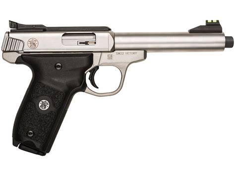 Smith Wesson Sw22 Victory Semi Auto Pistol 22 Long Rifle 55 Barrel