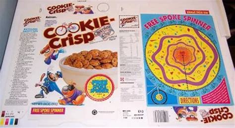 1991 ralston cookie crisp cereal box unused factory flat cf2 20 00 picclick
