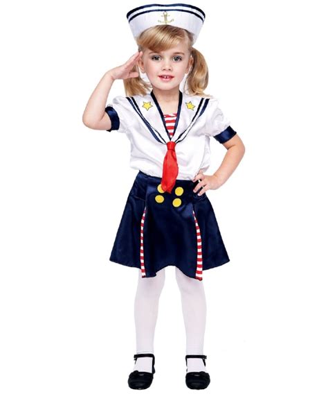 Sailorette Toddler Costume Sailor Halloween Costumes
