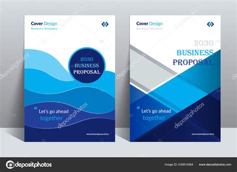 Clean Modern Proposal Cover Design Template Adept Any Project Business