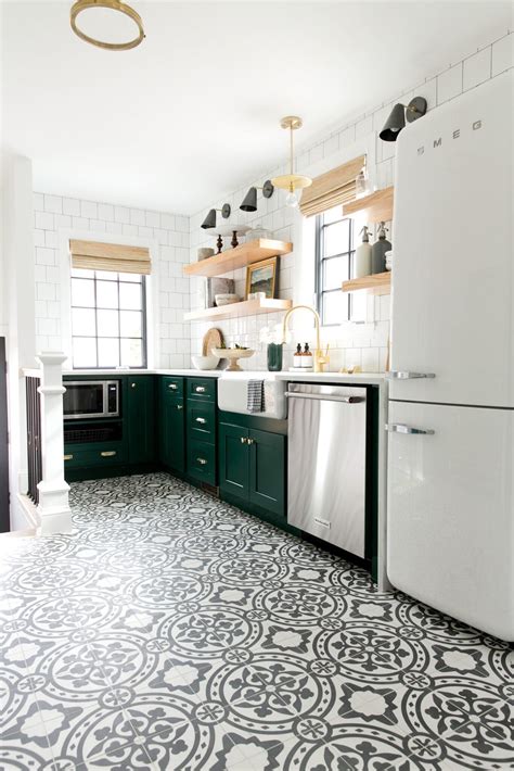 30 Beautiful Examples Of Kitchen Floor Tile