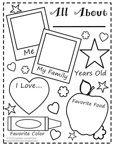 The questions are concrete for the most part and ask mostly about colors of different things (clothes, hair, eyes, etc.). Reading Worksheets for First Grade | All about me ...