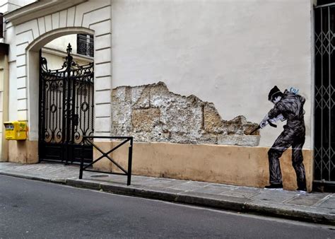 Levalet "Palimpsest" a new piece appears in Paris, France ...