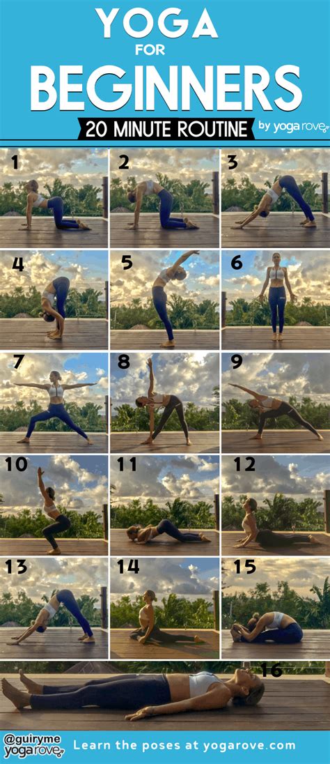 The 20 Minute Yoga Routine Every Beginner Needs Free Pdf Yoga Rove