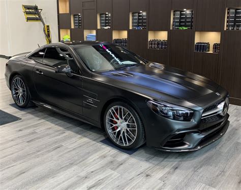 2020 Mercedes Benz Sl63 Amg Full Wrap Ceramic Pro Window Tinting