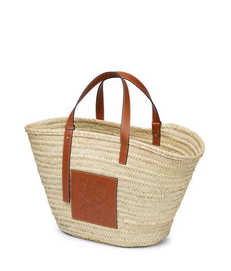 Basket Large Bag Naturaltan Loewe