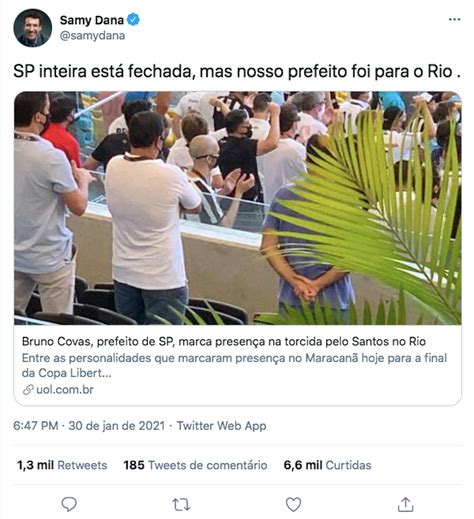 Explore tweets of bruno covas @brunocovas on twitter. Bruno Covas fecha a cidade de São Paulo e vai ao Maracanã ...