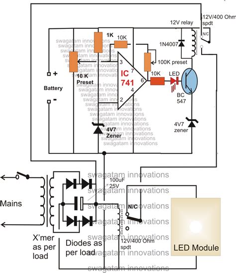 50 Watt Led Circuit Diagram