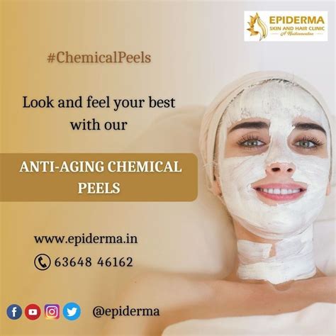 Anti Aging Chemical Peels Best Dermatologist In Jayanagar Epiderma