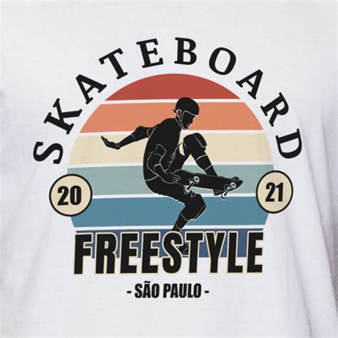 Camiseta Skate Freestyle São Paulo Elo7 Produtos Especiais