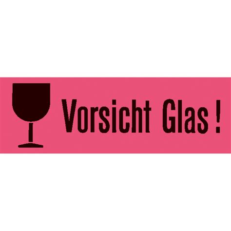 Vorsicht translated from german to english including syn. HERMA Posthinweis-Etiketten, Versandzettel ´Vorsicht Glas´ | Papersmart