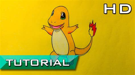 How To Draw Charmander Step By Step For Beginners Drawing Charmander