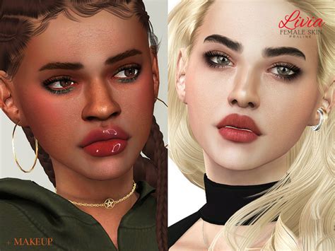 Realistic Skins Sims 4
