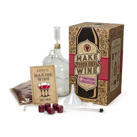 Make Your Own Wine Kit Itsthoughtful