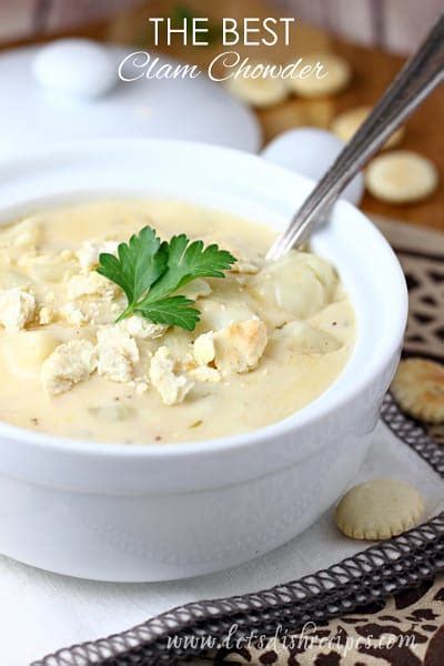 On one of my many visits to new england, we sampled clam chowders at practically every stop. The Best Clam Chowder | Let's Dish Recipes