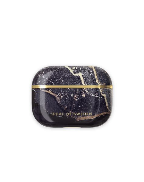 Fashion Airpods Case Pro Golden Twilight Marble Ideal Of Sweden
