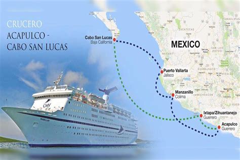 Habrá Un Nuevo Crucero En Los Cabos La Nueva Ruta Iniciará En Febrero