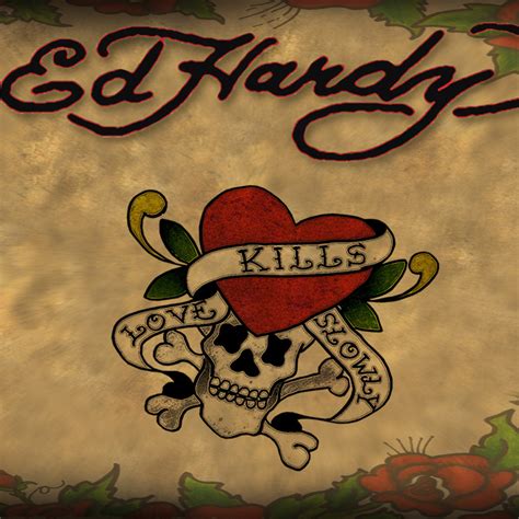 Ed Hardy Ipad Wallpaper Background And Theme