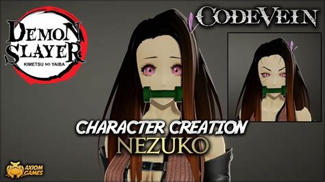 Code Vein Nezuko Character Creation Demon Slayer Youtube