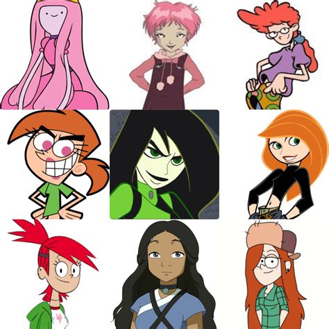 Collage Of My Animated Childhood Crushes I Apparently Had A Thing For
