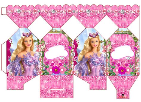 Barbie Free Printable Boxes Oh My Fiesta In English