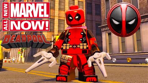 Lego Marvels Avengers Deadpool Marvel Now Costume Free Roam Gameplay