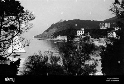 Quercianella Tuscany Italy 1920 1930 Stock Photo Alamy