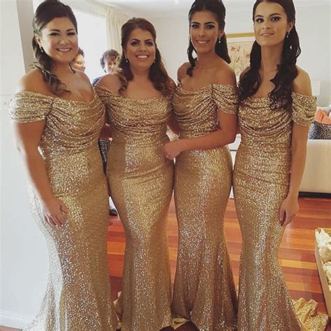 Koh koh womens long bridesmaid one shoulder convertible wrap cocktail maxi dress. Gold Bridesmaid Dresses,Sequin Bridesmaid Dresses,Off The ...