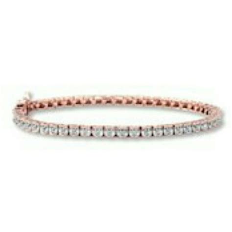Kay jewelers стерлинг серебряный и алмазный троицкий узел подвеска на 18 цепь, отмеченные jwbr, 925, индия. Kay Jewelers Jewelry | 10kt Rose Gold 16ct Diamond Tennis Bracelet Kay J | Poshmark