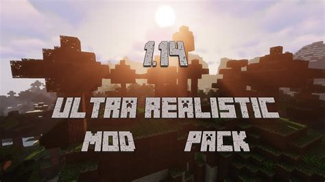 The Ultra Realistic Minecraft 114 Graphics Mod Youtube