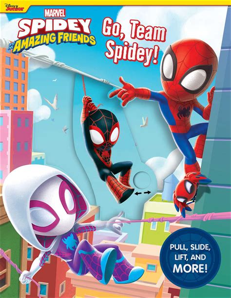 Marvel Spidey And His Amazing Friends Go Team Spidey Book By Steve Behling Watermark