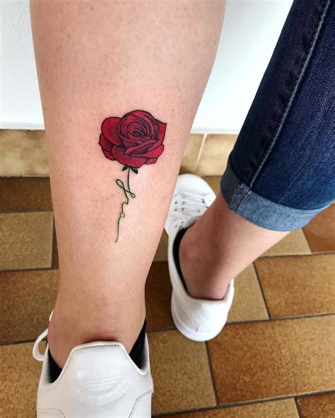 This Beautiful Rose Tattoo Is Such A Stunning Way To Keep A Loved One With You Always See More