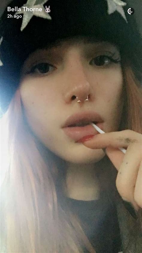 Septum Ring Nose Ring Bella Thorne Face Claims Picture Oc