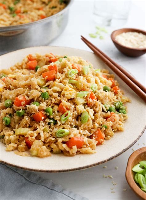 Cauliflower Fried Rice Detoxinista Quinoa Recipe