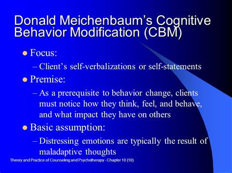 Cognitive Behavior Therapy Ppt Video Online Download