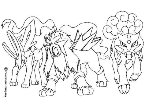 Pokémon is a series of japanese video games published by nintendo.pokemon coloring pages are widely loved and searched by kids of all ages. Raikou and electric friends coloring pages - Hellokids.com ...