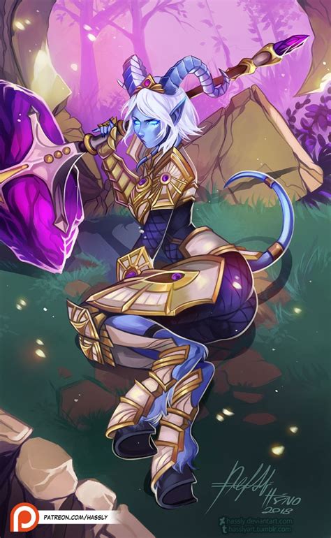 Yrel By Hassly Warcraft Art Fantasy Character Design Warcraft