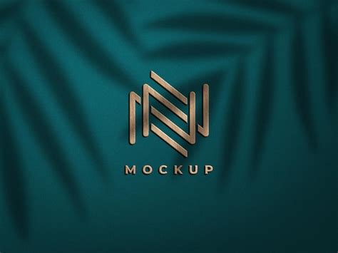 Premium Psd 3d Wooden Logo Mockup Design
