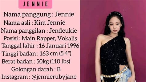 Biodata Member Blackpink Profil Blackpink Lengkap 1001 Fakta Dan Foto