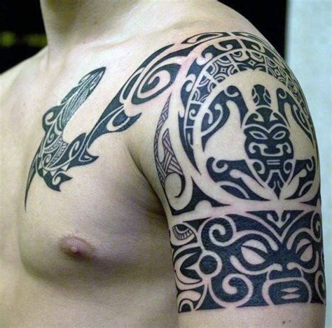 70 Tribal Turtle Tattoo Designs For Men Manly Ink Ideas Turtle