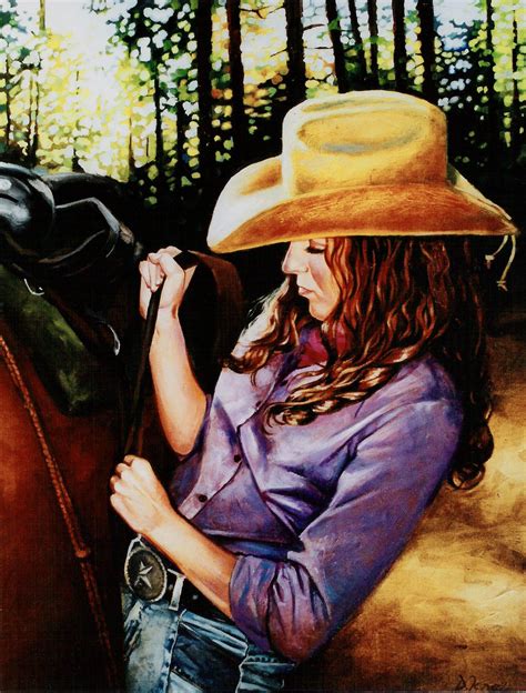 Commission Debi S Blog Colorful Contemporary Art Cowgirl Art Cowboy Art