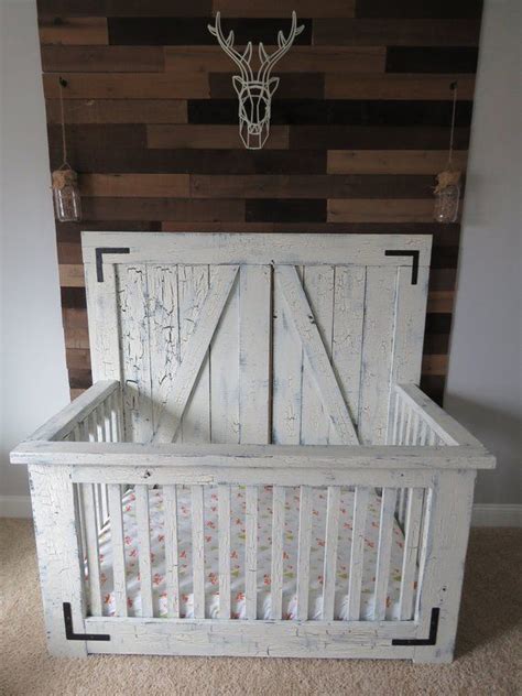 Barn Door Inspired Crib Baby Crib Diy Cribs