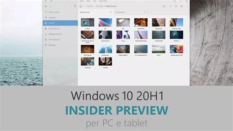 Download E Novità Di Windows 10 20h1 Insider Preview Build 18885