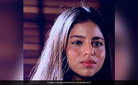 Suhana Khan Shares Pics Of Her Teary Self From Quarantine Filming