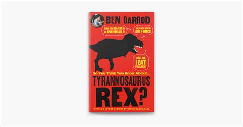 ‎so You Think You Know About Tyrannosaurus Rex On Apple Books