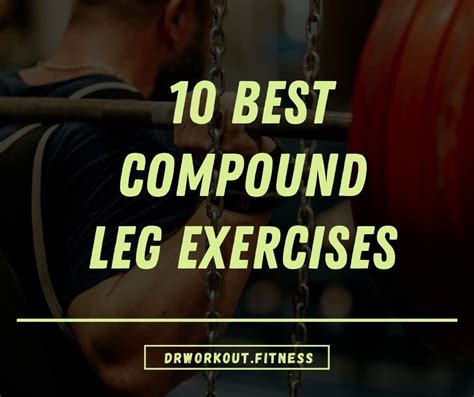 10 Best Compound Leg Exercises With Pictures Dr Workout