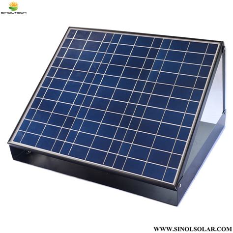 30w Solar Powered Attic Ventilation With 14 Inch Dc Brushless Motor Pv
