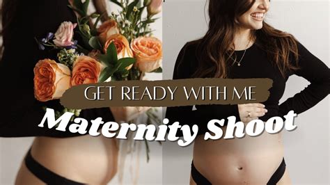 Vlog Grwm For A Maternity Shoot Youtube