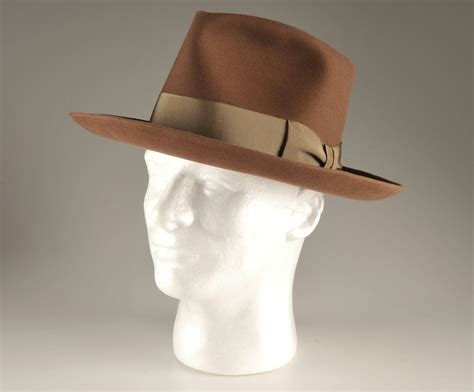 Gentlemans Vintage The Sovereign Felted Wool Stetson Hat Ebth